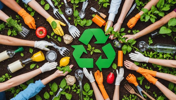 Initiatives zéro déchet dans le monde