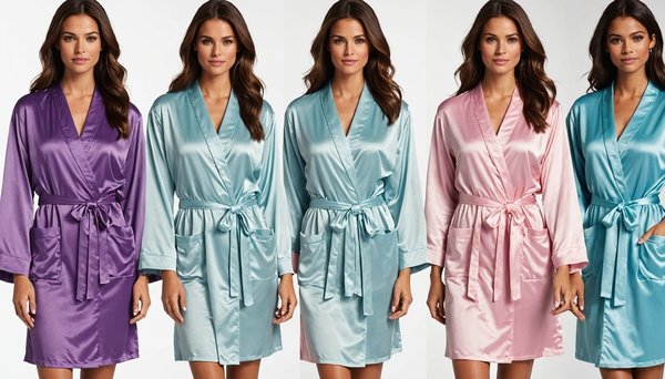 Peignoir satin femme : Élégance et confort en un seul choix